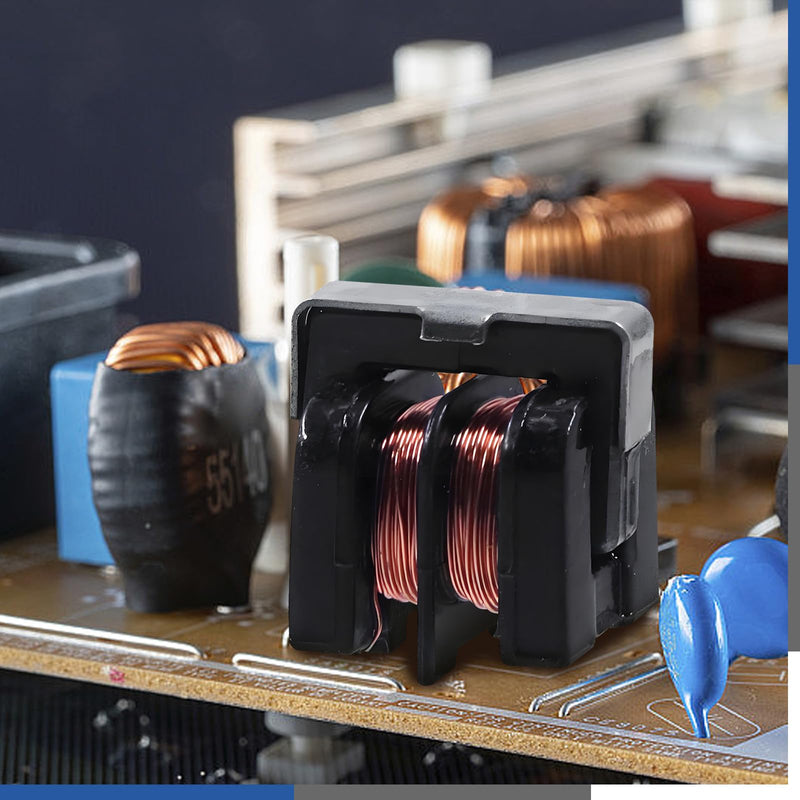 Glarks 24pcs 5/10/15/20/30/40 MH Toroid Magnetic Inductor Kit, Copper Wire Wind Wound Inductance Coil, Inductance Copper Coil for Transformers DIY Circuit Board UU9.8 x 5MH, UU10.5 x 10MH 15MH 20MH 30MH 40MH