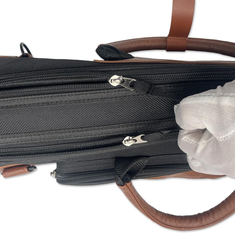 Trumpet Gig Bag, Durable and Lightweight Instrument Case, Oxford Cloth with Comfortable Shoulder Strap and Leather Gripped Handle, Easy to Carry,0.71kg Trumpet Bag