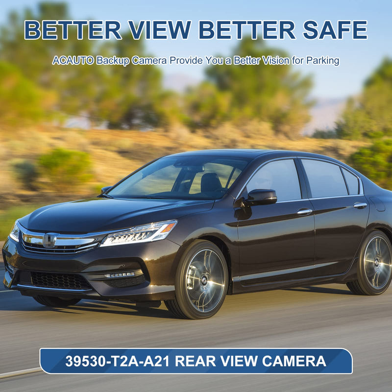 Rear Park Assist Backup Camera 39530-T2A-A21 Compatible with Honda Accord 2014-2017, Reversing Assist Rear View Camera 590-440, 39530T2AA21, 39530T2AA3 Fit for Honda Accord 2014-2017