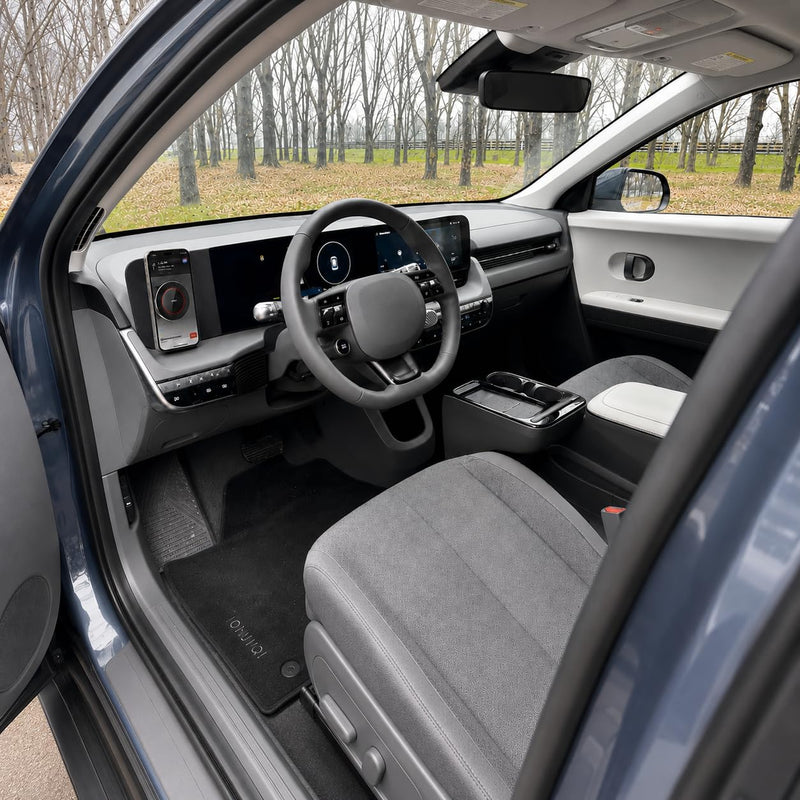 A2C for Hyundai Ioniq 5 Phone Mount, Hyundai Magnetic Dashboard Phone Mount | Ioniq 5 accessories compatible with 2024-26 Sonata/Kona/Santa Fe/Santa Cruz, 2025-26 Tucson, 2022-26 Ioniq 5&Ioniq 9, MagSafe Red-MagSafe