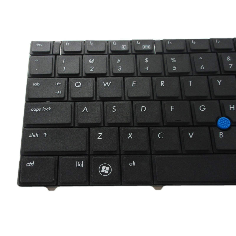 SUNMALL New Keyboard Replacement with Pointer Compatible with HP EliteBook 8440p 8440w Series Black US Laptop Compatible with Part Number 594052-001 598042-001 …