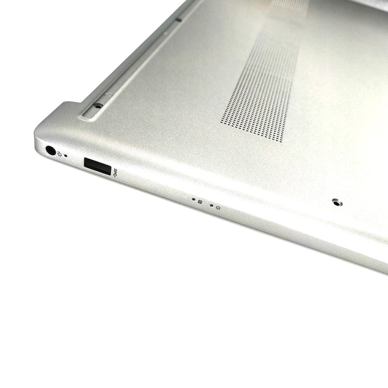Bottom Case for HP 17-CN 17-CP 17T-CN 17Z-CP 17s-cu | Base Enclosure Lower Cover,Laptop Bottom Housing,Natural Silver,P/N M50396-001/6070B1895003