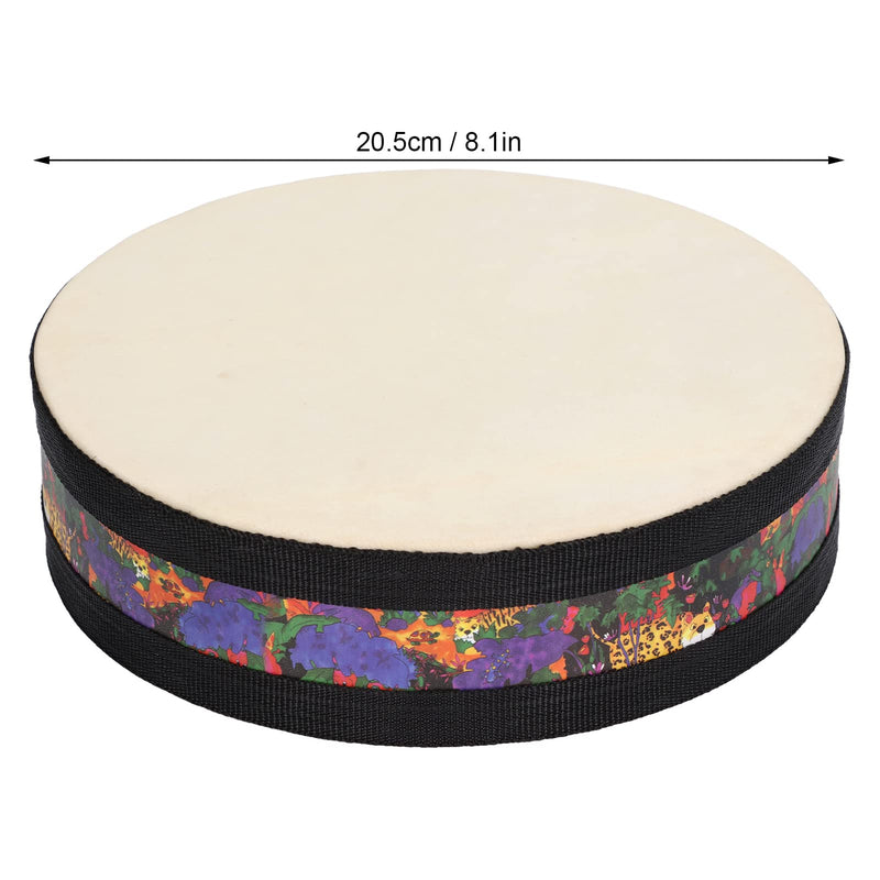 Hand Drum, Good Structure Exquisite Beautiful Ocean Drum Long Service Life Number Patterns Unique Design for Ornaments for Toy