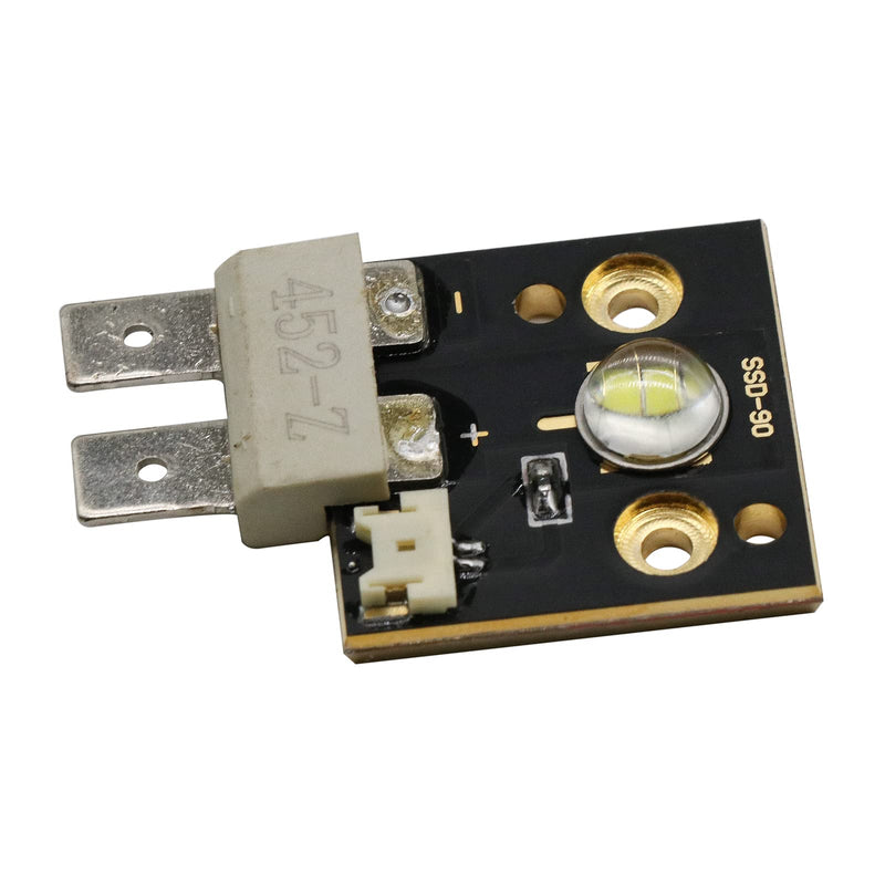 BestParts Projector Light Source Constant Current Driver LED Chip Compatible with CST90 SSD-90 90W 60° LED Light Bead Light 6500k Lumen 60 Degrees White Color 3.3-5V 1-32A