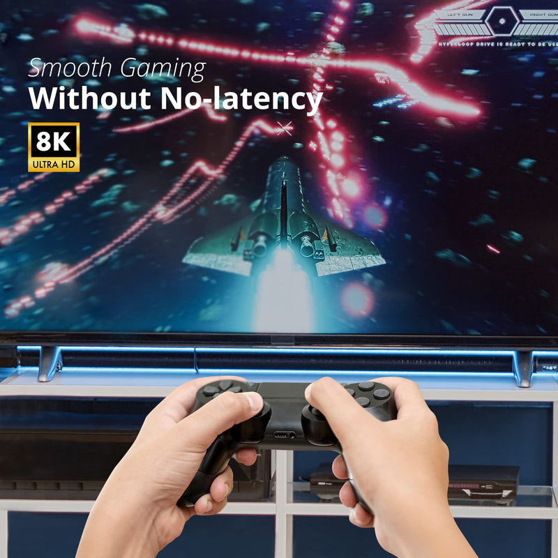 SIIG 8K60Hz Ultra High Speed HDMI Cable, 16ft, CB-H21111-S1 | Carry 8K60Hz HDMI video at 48Gbps over 16ft; HDR and eARC support gaming and AV displays. 16 FT