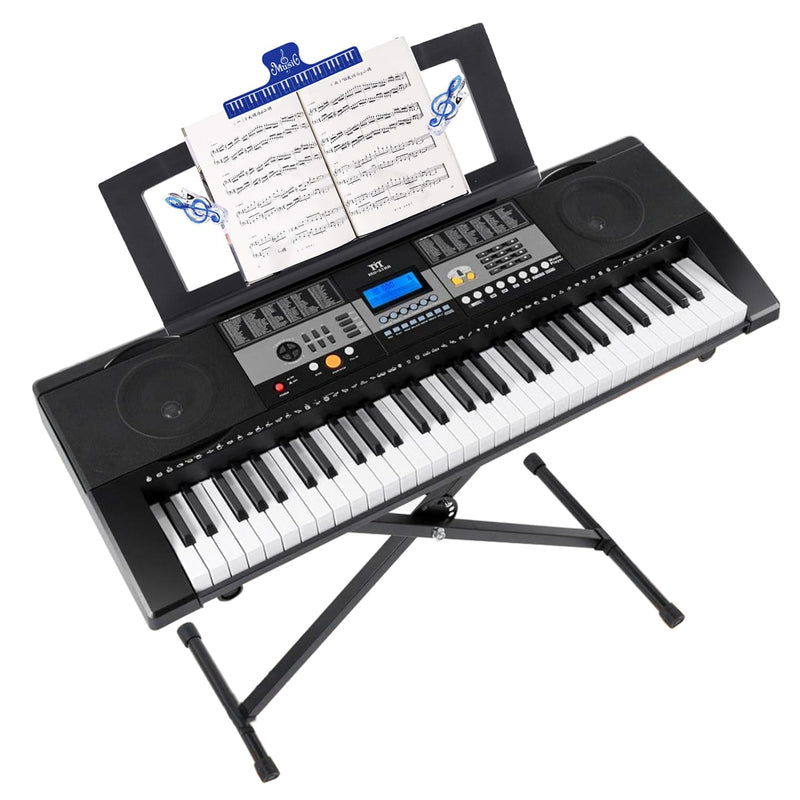 Original Large Music Stand. Compatible with Yamaha PSR/YPT/KB/P/DGX Series Keyboard Music Score Stand, Keyboard Sheet Music Stand with 2 Music Book Clip