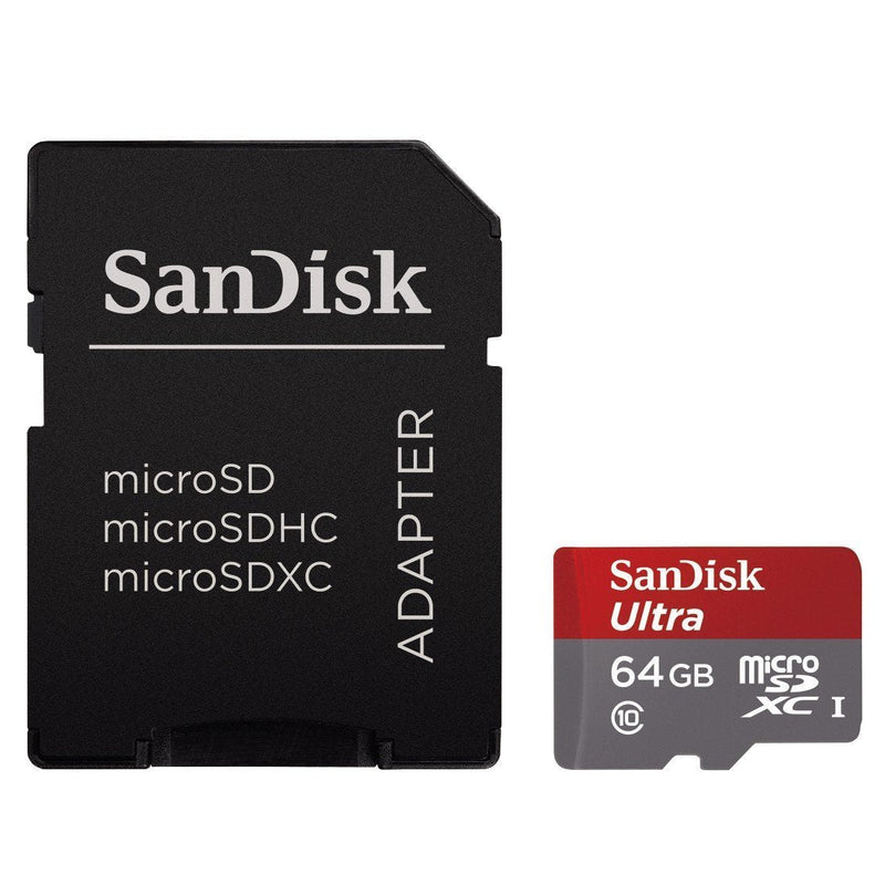 SanDisk 64GB ULTRA microSDXC Card Class 10 (SDSDQUA-064G-A11A)