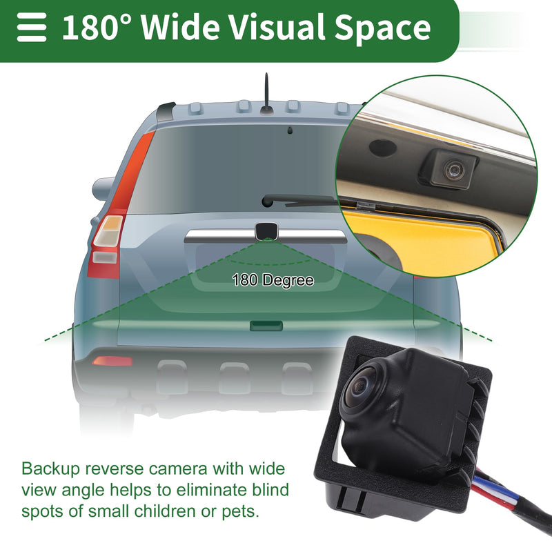 Motoforti Rear View Camera for Cadillac SRX 2010-2016 23205689/15926122 | Park Assist Camera, Backup Reverse Camera, 320910350