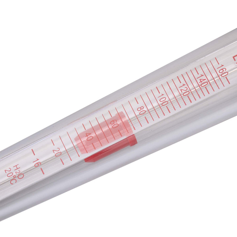 Cnbtr Plastic Water Schwebekörper Flow Sensor Liquid Flow Meter DN15 Tube, multicolour