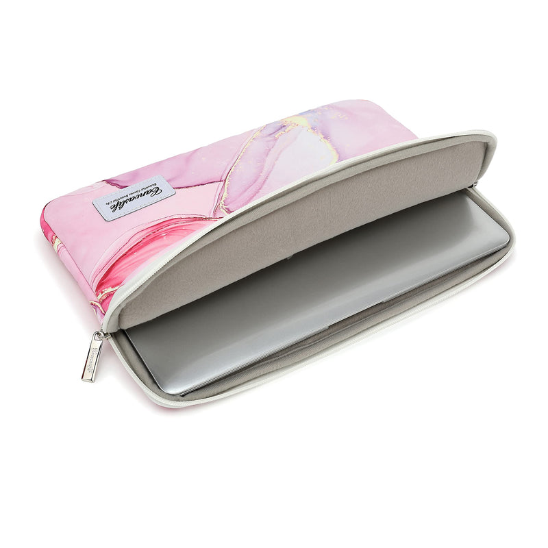 Pink marble Patten Laptop Sleeve 14 inch 14.0 inch Laptop case Bag 14 inch / 14.0 inch Pink Marble