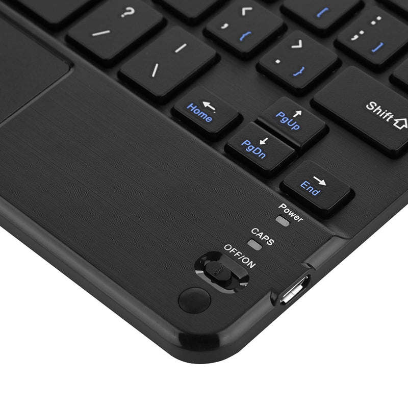 Sanpyl Ultra‑Slim Wireless Keyboard, Mini 59 Keys Bluetooth Keyboard with Touchpad and 280mAh Battery Capacity for Tablet/Phone/Notebook/Desktop/Laptop