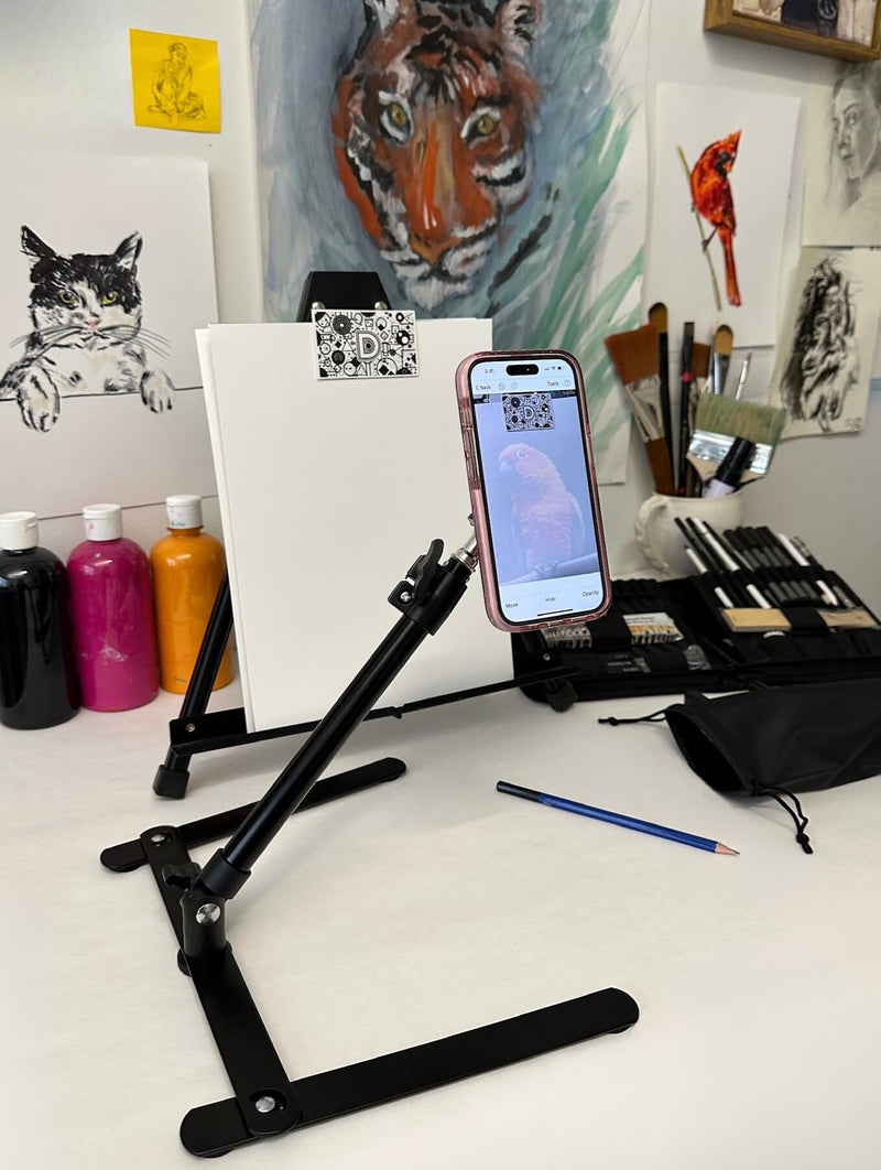 [AUSTRALIA] - Da Vinci Eye Phone Stand for Overhead Recording of Drawing, Cooking, Crafts, AR Art Projector (MagSafe Compatible) 