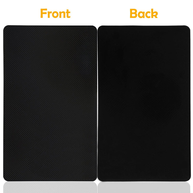 DaKuan Car Dashboard Anti-Slip Mat, 4 Packs 10.5" x 5.7" and 8" x 5.1" Sticky Non-Slip Dashboard Gel Latex Pad for Cell Phone, Sunglasses, Keys, Coins