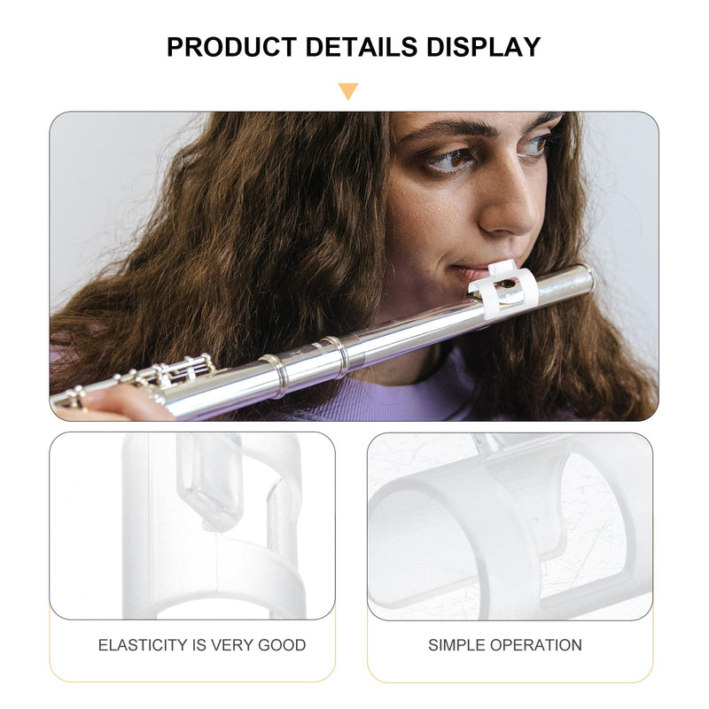 Player Flute Aid Mouth Blow Aid Mouth Flute Trainer Practical Flute Mouth Flute Accessory Portable Flute Flute Playing Aid Apparatus Music Instrument Accessory