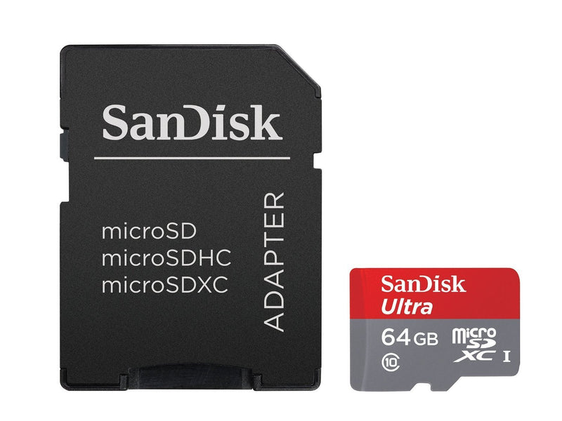 Professional Ultra SanDisk 64GB Samsung Galaxy S7 MicroSDXC card with CUSTOM Hi-Speed, Lossless Format! Includes Standard SD Adapter. (UHS-1 Class 10 Certified 80MB/s)