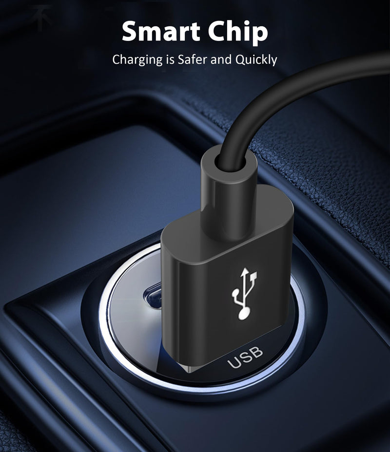[AUSTRALIA] - Radar Detector Cable,USB to RJ11 Plug Cable Compatible with Uniden R3 R7 R1 Radar Detector,Escort 360, Passport 9500i/7500S/8500/7500/6800,5V/12V Car Lighter Adapter Cable RJ11-2M 