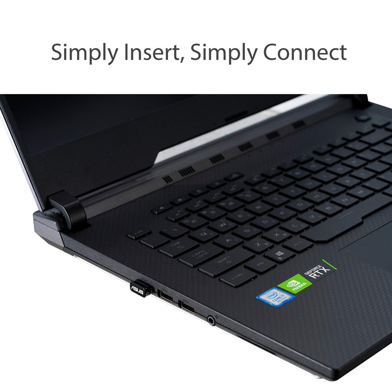 [AUSTRALIA] - ASUS USB-BT500 USB Adapter with Ultra Small Design, Bluetooth 5, Backward Compatible with Bluetooth®2.1/3.x/4.x, TAA Compliant (USB-BT500) Bluetooth 5.0 