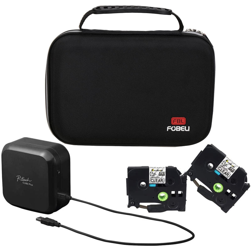 FBLFOBELI Hard Storage Case Compatible with Brother P-Touch Cube Plus PT-P710BT Versatile Wireless Label Maker Travel Case (Case Only)