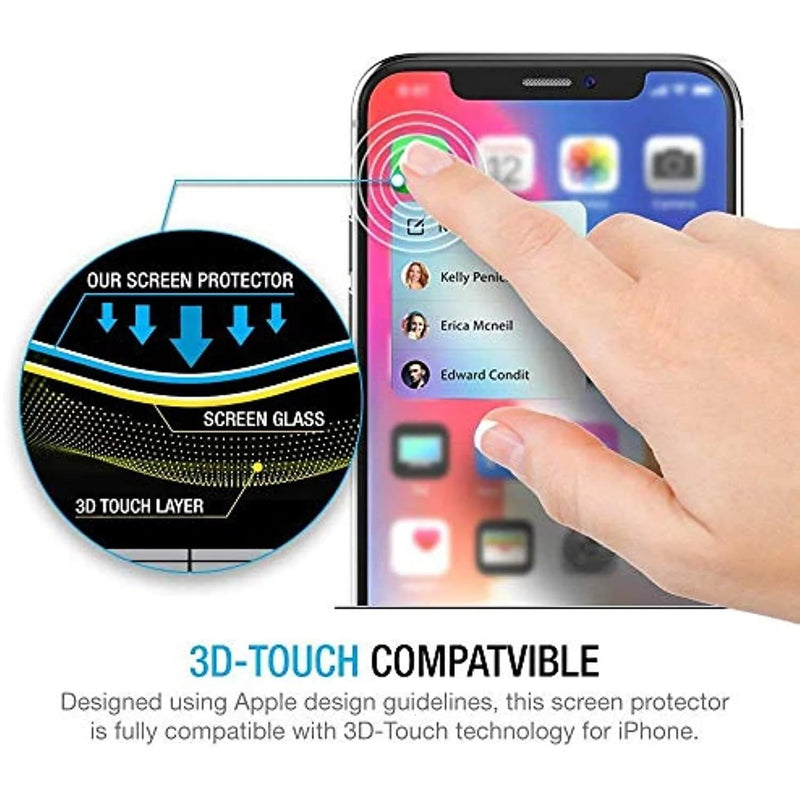 [2 Pack] Privacy Screen Protector for iPhone 11/XR, YMHML Tempered Glass Anti-Spy Bubble Free Case Friendly Easy Installation Film for iPhone 11/XR 6.1 Inch iPhone 11/XR-6.1 Inch