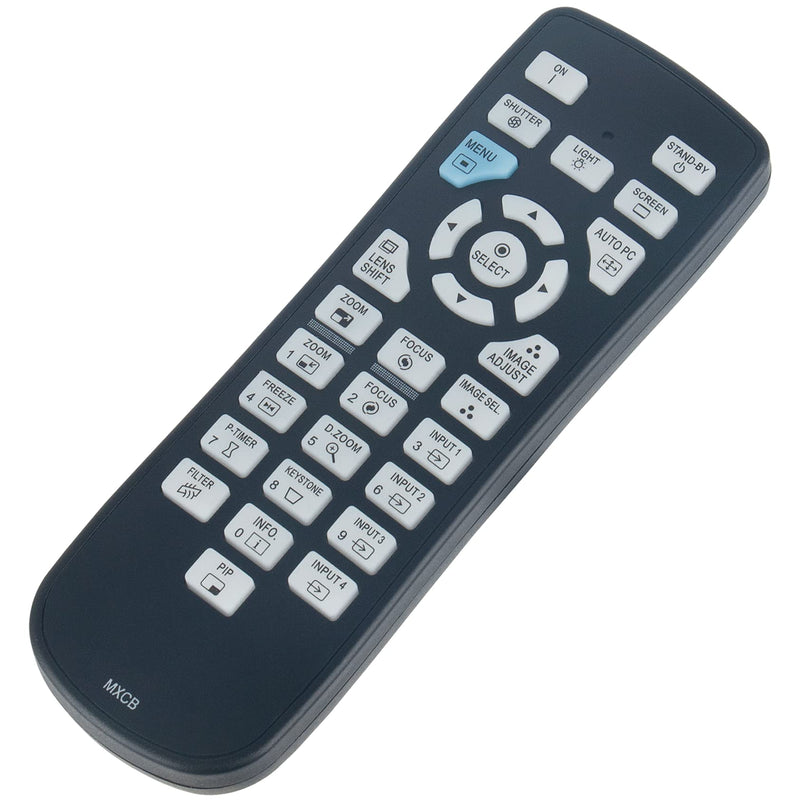 MXCB Replacement Remote Control fit for Sanyo Multimedia Projector PLC-XM1500C PLC-XP100 PLC-XP100L PLC-XP200L PLC-XM100 PLC-XM150 PLC-XM100L PLC-XM150L PLC-XF47 PLC-XF47K PLC-XF4700