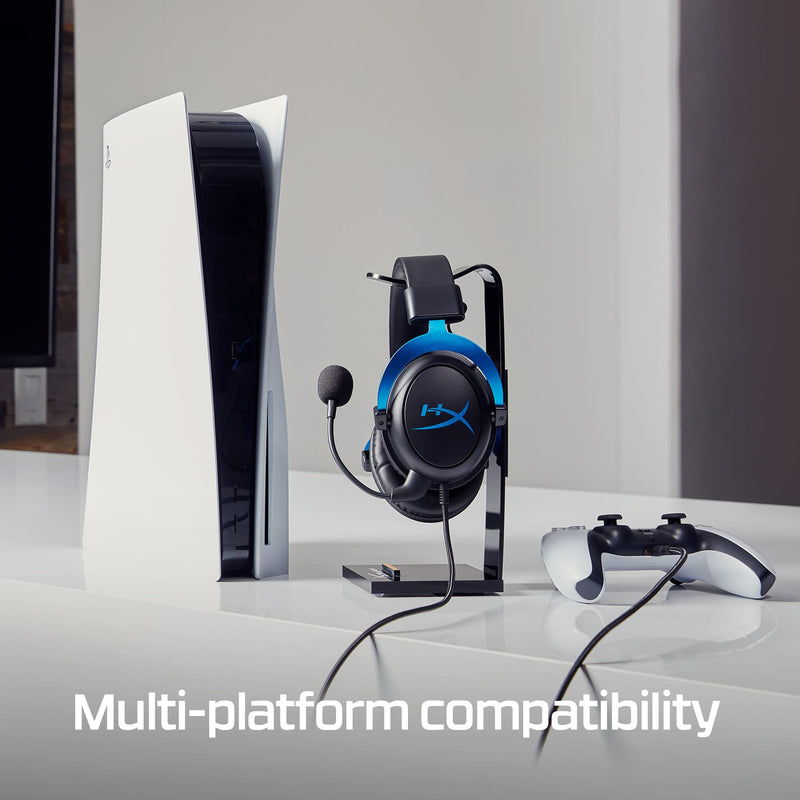 HyperX Cloud - Gaming Headset, Memory Foam Comfort, Noise-Cancelling mic, Durable Aluminum Frame. Medium (Pack of 1) New