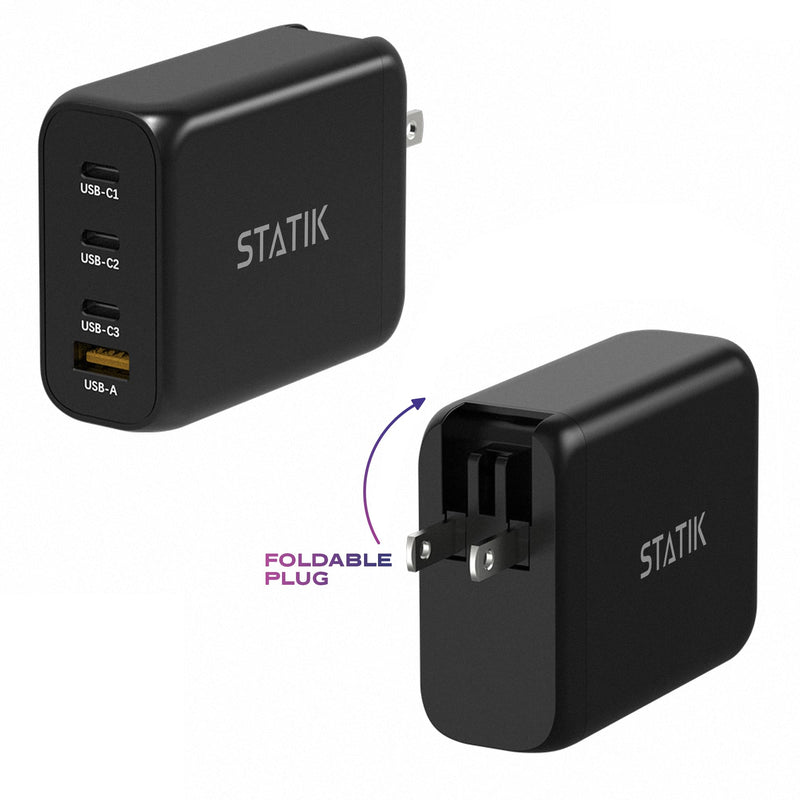 Statik 360 Pro Gen2 Charging Cable (6ft) & GaN Charger (100W)