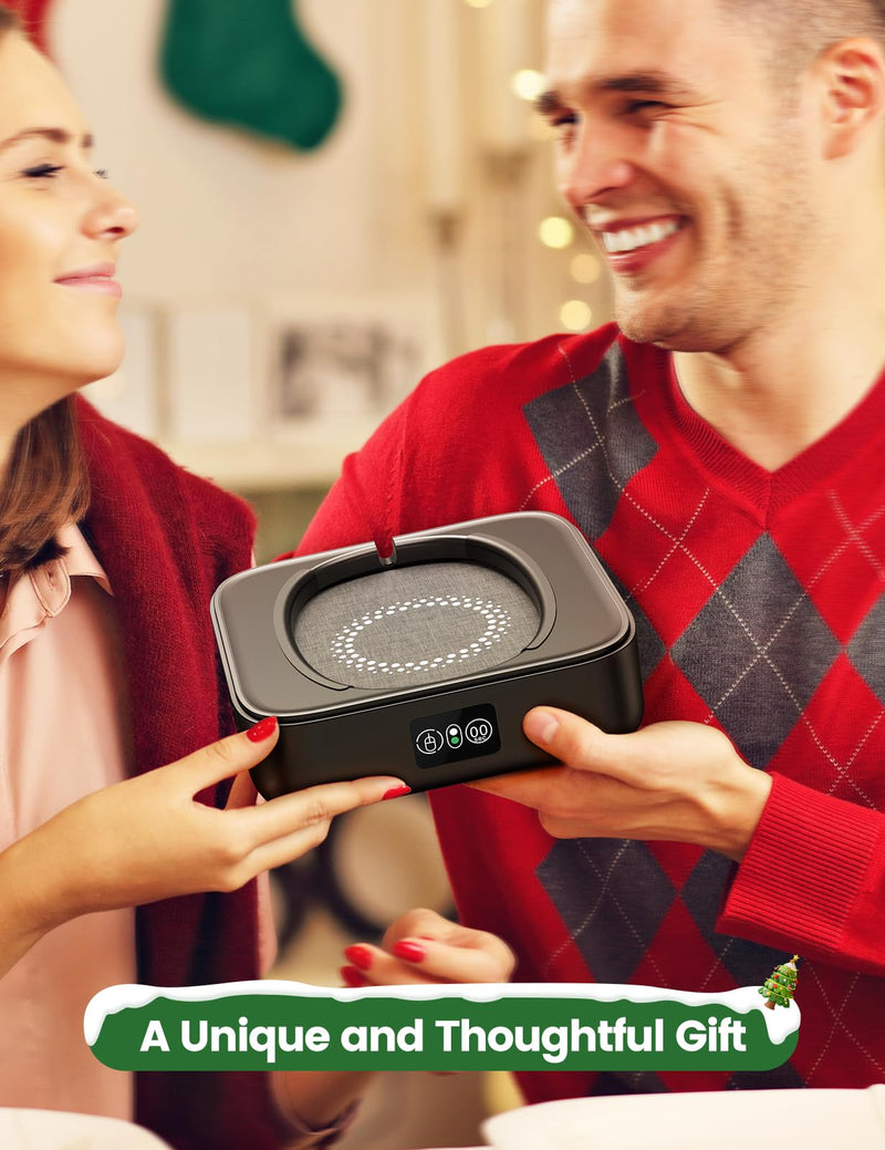Meatanty Mouse Mover Undetectable, Super-Silent Mouse Jiggler Device Move Randomly, Automatic Wiggler Shaker Giggler, Adjustable Interval Timer, Keep Computer Laptop Active for Office Home Remote Work Mechanical Mouse Jiggler