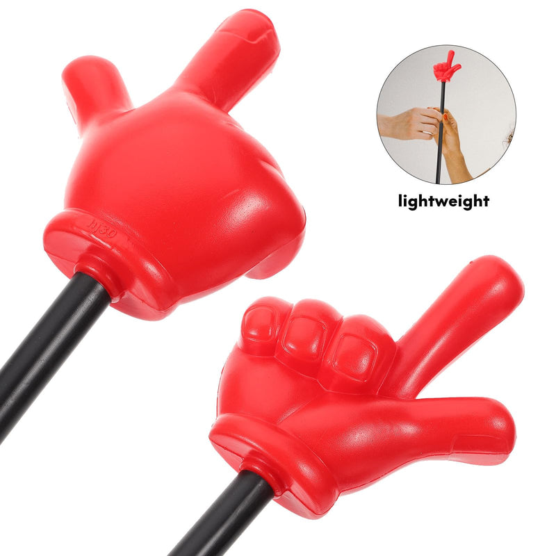 Gadpiparty Hand Pointers, Finger Sticks Mini Pointers Sticks for Kindergarten Classroom Handheld Teachers Pointers Performance Supplies (Random Style)
