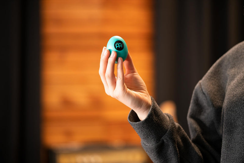 [AUSTRALIA] - Meinl Percussion Set Egg Shakers 4-Piece Pack for All Music with Different Volume — NOT MADE in CHINA — Durable All-weather, 2-YEAR WARRANTY (ES Seafoam, Navy Blue, Orange, Yellow 