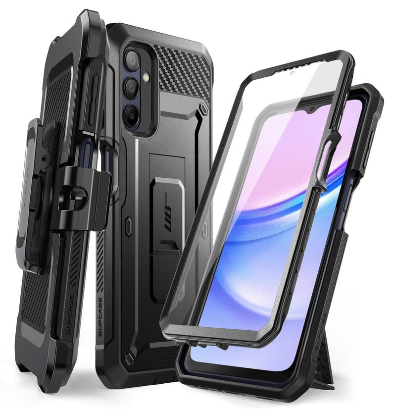 SUPCASE Bundle for Galaxy A15 Case & Galaxy Watch 6/5/4 [44mm] Case with Strap Band