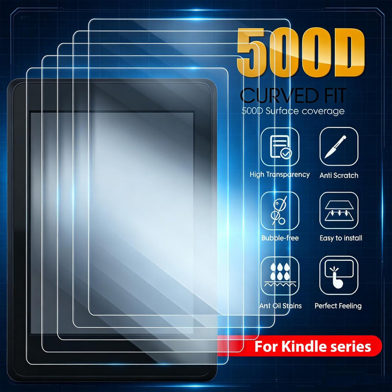 1Pcs Matte PET Screen Protector for Amazon Kindle E-Reader | HD Transparent, Scratch Resistant E-reader Screen Guard for Outdoor Reading Eye Protection, (for KindlePaperwhite5) for KindlePaperwhite5