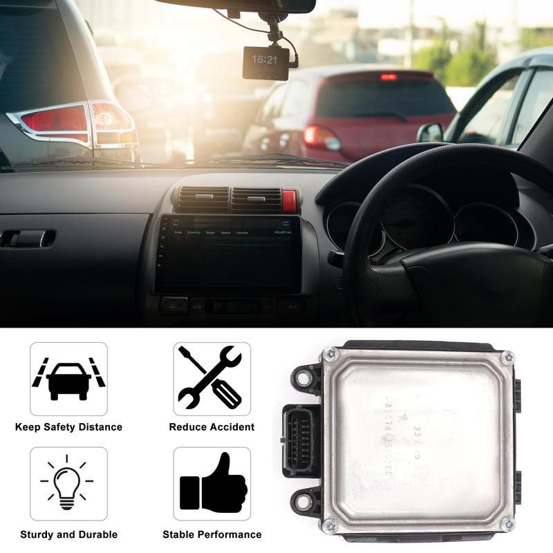Cruise Control Distance Radar Sensor for Ram 1500 19-24 Distance Detection Automotive Car Cruise Control Module Unit No.68263397AD Metal Plastic 1 Pc