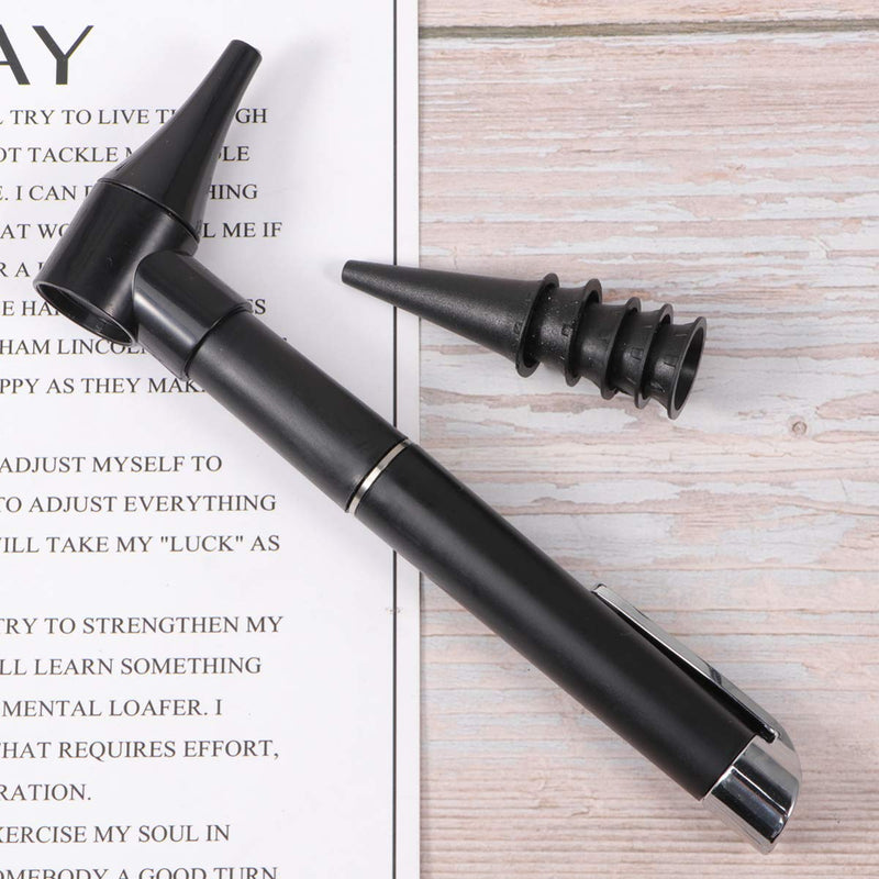 Mini Ear Otoscope Kit 4X Magnification Ear Circumference Portable Ear Sky Otoscope Testing Ear Nose Infection Detector for Students Nurses Home Use without Battery