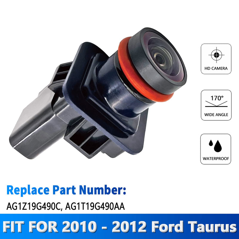 Rear View Back Up Camera Backup Camera Compatible with 2010 2011 2012 Ford Taurus Reverse Park Assist Camera Replaces AG1T-19G490-AA AG1Z-19G490-D