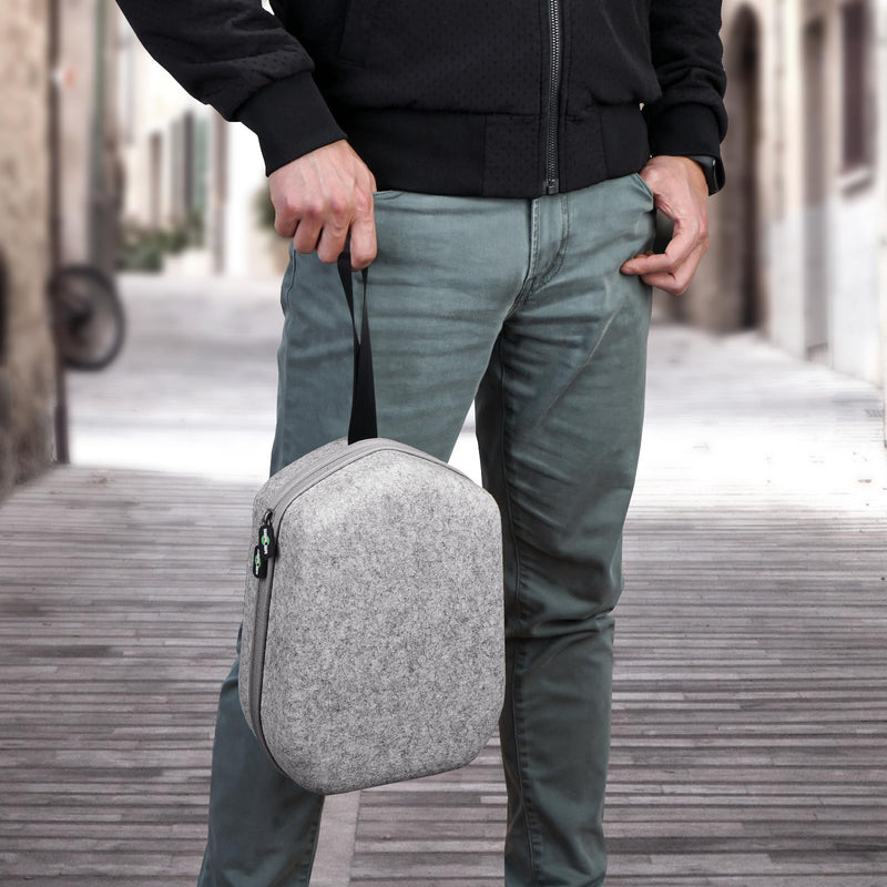 Hard Carrying Case Compatible with Meta Oculus Quest 2/Quest 3/Vision Pro Original/Elite Version VR Gaming Headset and Touch Controllers Accessories, Suitable for Travel and Home Storage Medium