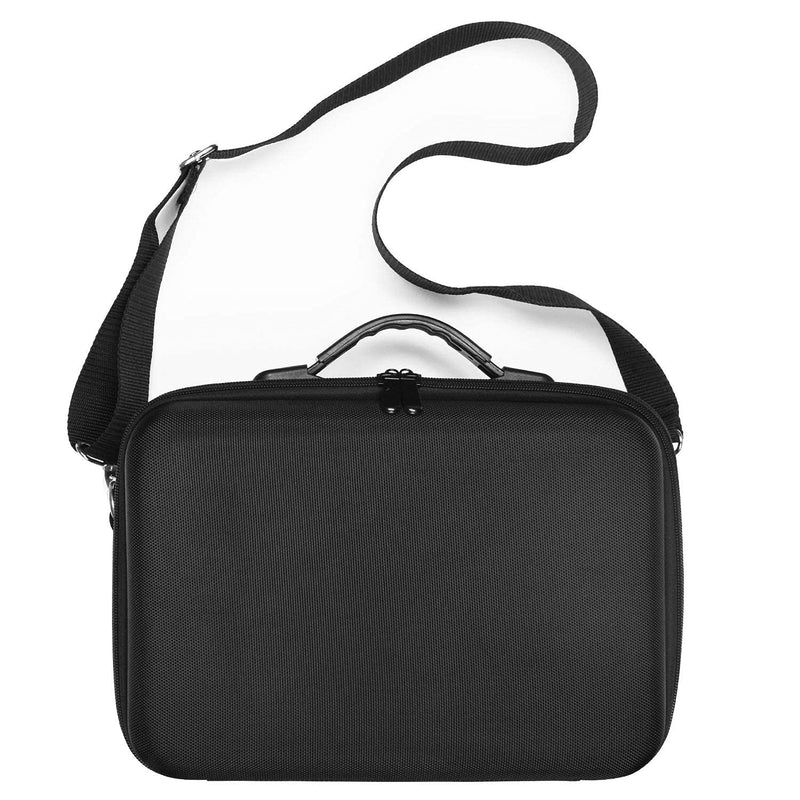 Carrying Case for Hyperice Hypervolt / Hypervolt Plus 5 Attachment Slots Portable Storage Bag Waterproof Anti Shock Hard Shell Case for Hypervolt Massage Device (Case Only)