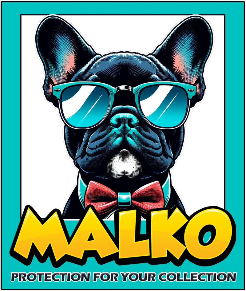 MALKO 20 Pack VHS Tape Protector Case | Protective Sleeve for VHS Cassette Original Box | Display Storage and Preservation