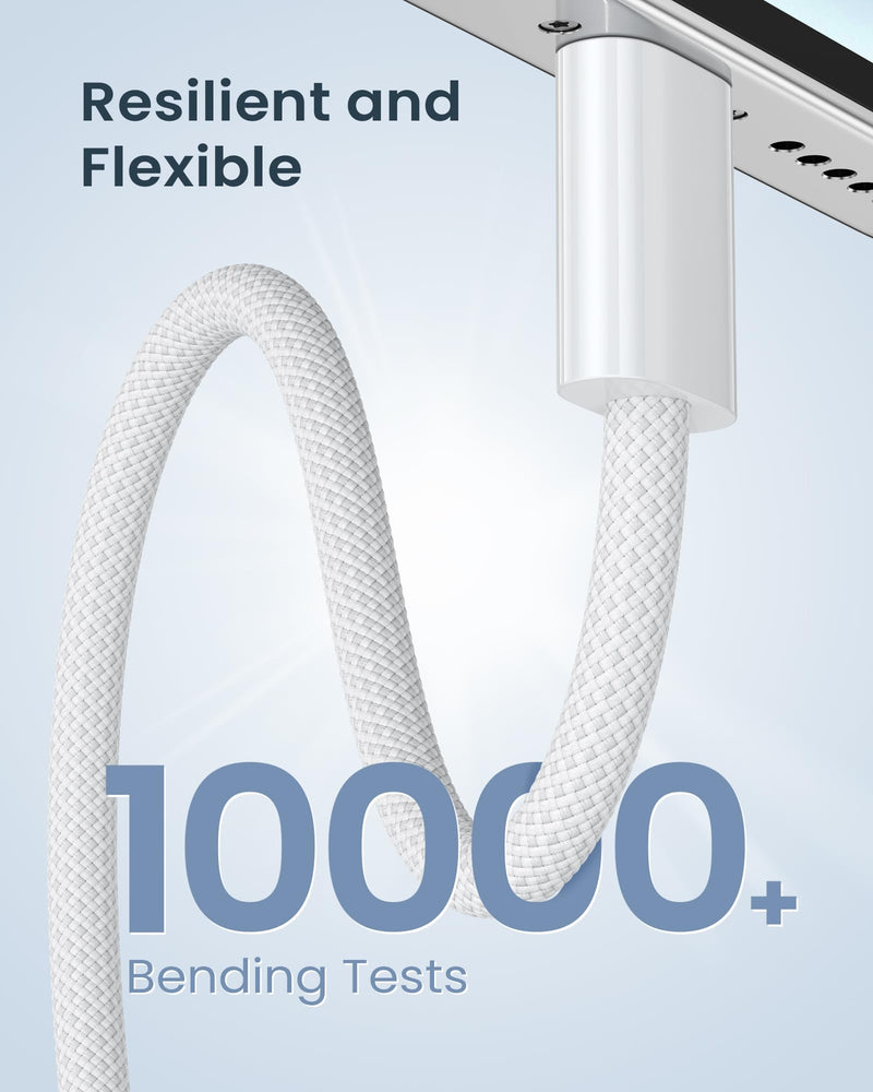 [AUSTRALIA] - USB C Lightning Cable 1 m 2 Pack, [Apple MFi Certified] Original Charging Cable iPhone Power Delivery iPhone Charging Cable USB C for iPhone 14 13 12 11 Pro Max XS XR X 8 Plus 8 SE2020 1 m + 1 m White 