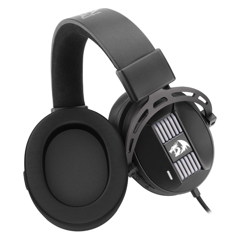 Redragon H375 Wired Gaming Headset, 53mm Drivers 7.1 Surround Sound, Detachable Noise Cancelling Mic, USB Computer Headset with RGB, Lightweight Design for PC/Laptop/PS4 | 53mm Driver, Removable Noise Cancelling Microphone, Lightweight Design, Compatib...
