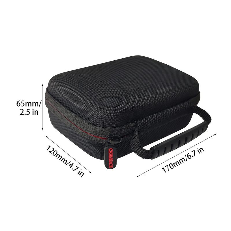 EVA Hard Case with Foam，6.7 x4.7 x2.5 inches Hard Sided Camera/Digital Case EVA shockproof Outdoor case，Suitable for storage of drones, digital products, electronic instruments, etc.