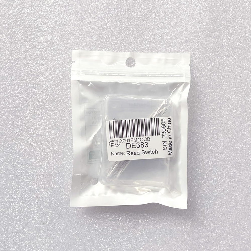 20pcs Glass Reed Switch Reed Contact Normally Open (N/O) Magnetic Induction Switch (2mm×14mm) with 20pcs Multi-Use Magnetic Sheet Transparent-E383