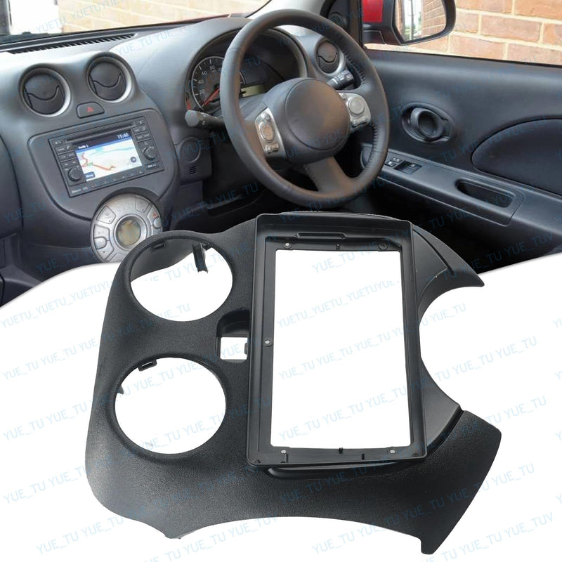 9Inch 2Din Installation Dash Kit Fits for Nissan March 2010-2017 Aftermarket Android Car Radio Stereo Mounting Fascia Panel