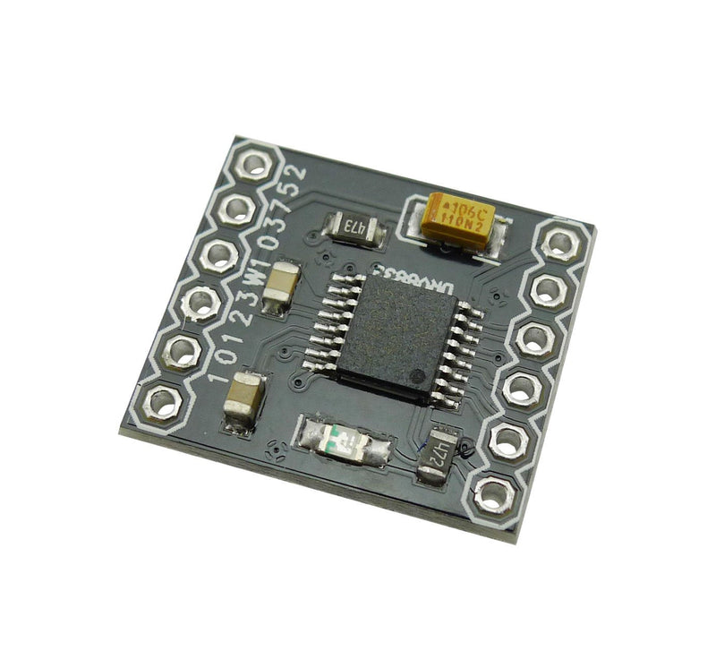Aihasd 3 Pieces DRV8833 3-10V Motor Drive Module 1.5A 2 Channel Motor Drive Module Dual H Bridge DC Gear Motor Driver Controller Board Motor Drive Board Controller Board for Arduino