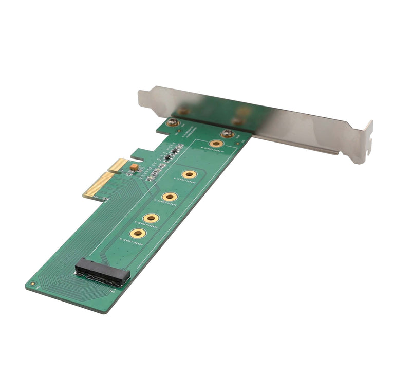 I/O Crest M.2 NGFF PCIe SSD to PCI Express 3.0 x4 Host Adapter Card - Support M.2 M-Key PCIe (NVMe or AHCI) Type 22110, 2280, 2260, 2242