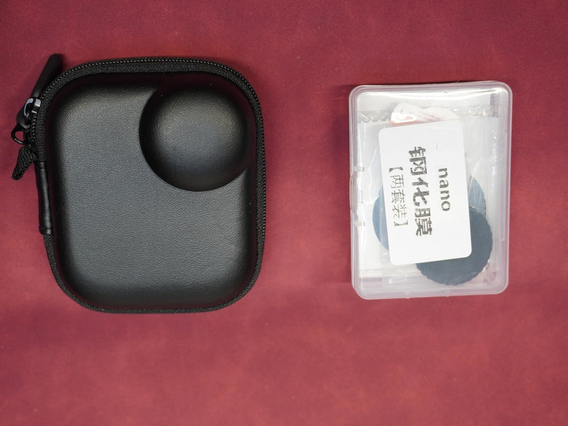 [AUSTRALIA] - Accessory Kit for Osmo Nano, 2 Pack of Screen and Front Lens Protector, 2 Lens Cap and Storage Bag for Osmo Nano 