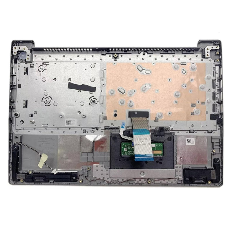 New Replacement for Lenovo IdeaPad 3-15 3-15IIL05 3-15ADA05 3-15IML05 Laptop Upper Case Palmrest Non-Backlit Keyboard Touchpad Assembly Part 5CB1D03689 5CB0X57656 Silver