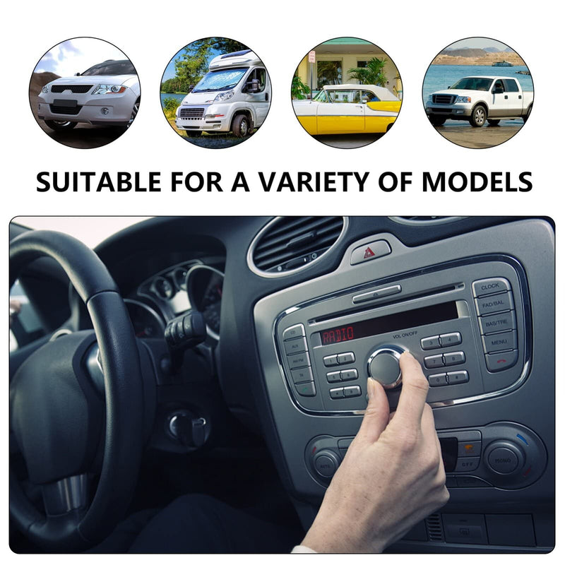 Mobestech 2 Pairs Car Speaker Spacer Adapter Sturdy Speaker Mount Bracket Ring Useful Speaker Adapter Auto Speaker Ring for Car (6.5 Inch) 17.5X17.5cm