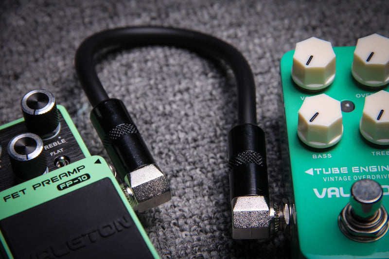 [AUSTRALIA] - Valeton 3-Pack 6in. Patch Cables For Guitar Effect Pedals (VPC-3) 