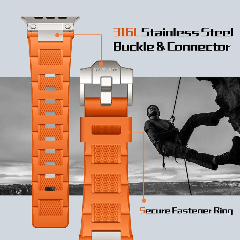 Bandletic Magnetic Band and TPU Strap Compatible with Apple Watch