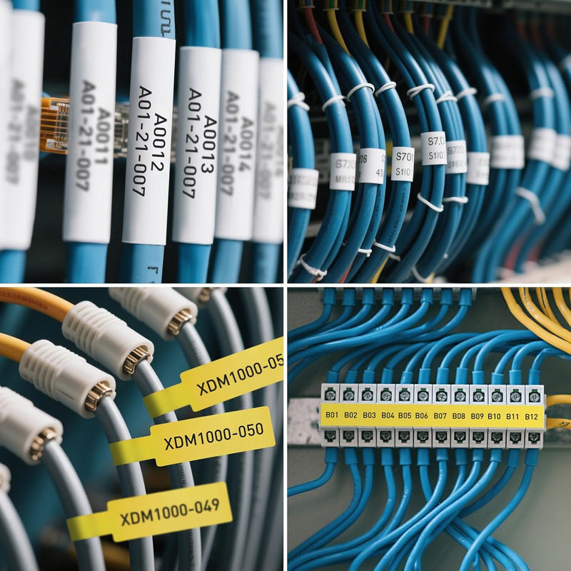 SUPVAN G15M Heat Shrink Tube 2:1, Heat Shrink Tube White for Cable Insulation, Marking, Cable Bundling (Diameter 4.8 mm, 2 m) Ø 4,8 mm